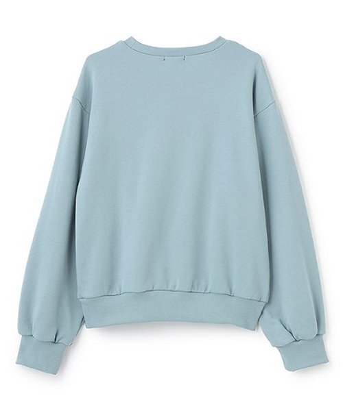 by LOVEiT（バイラビット）の「ロゴトレーナー（スウェット・キッズ・ピンク/ブラック/ブルーグレー・150cm/120cm/130cm/140cm/160cm）」の4枚目の写真