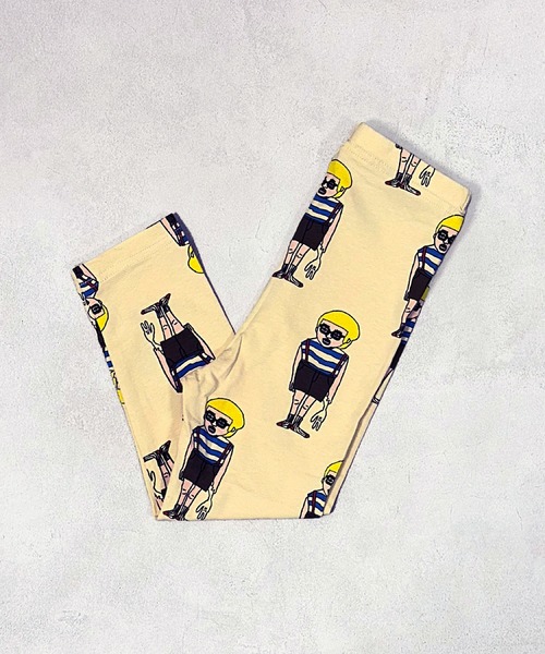 MARKEY'S（マーキーズ）の「ソウガラフルタケレギンス（レギンス/スパッツ・キッズ・ブラック/アイボリー/ベージュ/ネイビー/グリーン・70/80/90/95/100/110/120/130）」の2枚目の写真