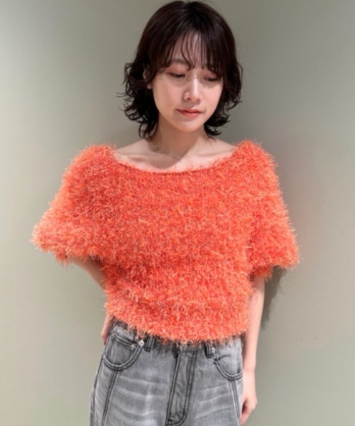 KNIT WEAR item – Sea Room lynn searoomlynn フェザーコンビニット