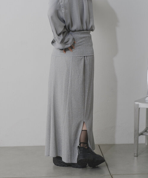 Kastane(カスタネ)の「ラメシアーソックス(ソックス/靴下・レディース・ホワイト/ブラック・FREE)」の4枚目の写真