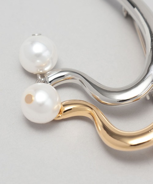 A part by（アパートバイ）の「【セレモニー】パールツキブローチ（ブローチ/コサージュ・レディース・ホワイト/ライトグレー/グレー系その他/ホワイト系その他2・FREE）」の12枚目の写真