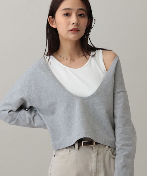 ♡あ♡ セール】MATINEE LINE/Wフロントレイヤードプルオーバー/288779