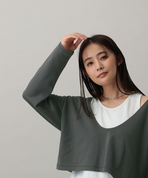 セール】MATINEE LINE/Wフロントレイヤードプルオーバー/288779（T