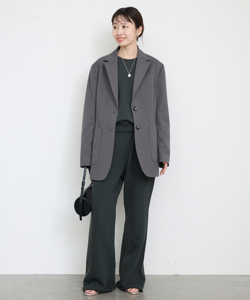 Russell Athletic（ラッセルアスレティック）の「RUSSELL ATHLETIC SLOBE別注 スウェットパンツ RCW-25244SB（スウェットパンツ・レディース・グレー/ブラック・36/38）」の3枚目の写真