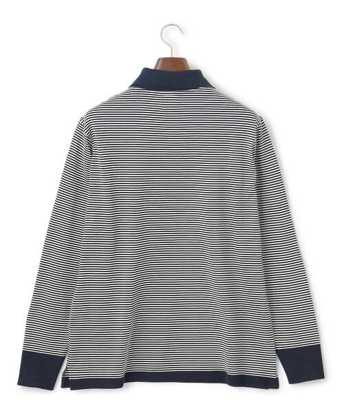 J.PRESS(ジェイプレス)の「【きちんと感 × ニットのような柔らかな着心地】フレックスジャージ ポロシャツ(ポロシャツ・メンズ・ネイビー系1/アイボリー系/グレー系・MEDIUM/LARGE/X-LARGE)」の12枚目の写真