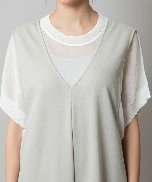 Munich(ミューニック)の「ブークレーダンボールコンビネゾン(つなぎ/オールインワン・レディース・グレイッシュベージュ/ブラック/ダークグレー・S/M)」の12枚目の写真