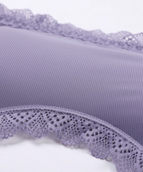 SAISON DE PAPILLON（セゾンドパピヨン）の「レース&バッククロスブラトップ（インナーウェア/肌着・レディース・ホワイト/ブラック/グレー/グリーン/ラベンダー・M）」の14枚目の写真