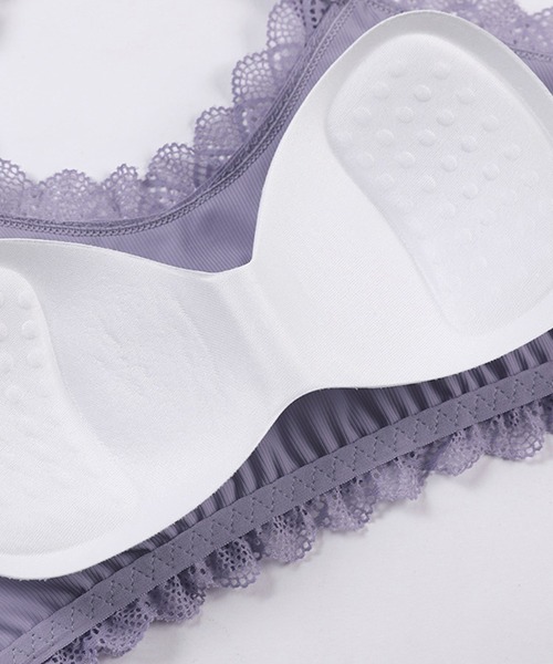SAISON DE PAPILLON（セゾンドパピヨン）の「レース&バッククロスブラトップ（インナーウェア/肌着・レディース・ホワイト/ブラック/グレー/グリーン/ラベンダー・M）」の17枚目の写真
