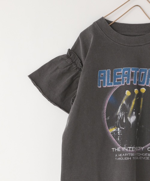 LOWRYS FARM（ローリーズファーム）の「フリルバンドＴＳＳ　 319678（Tシャツ/カットソー・キッズ・グレー/オフホワイト・110cm/120cm/130cm/140cm/150cm）」の6枚目の写真