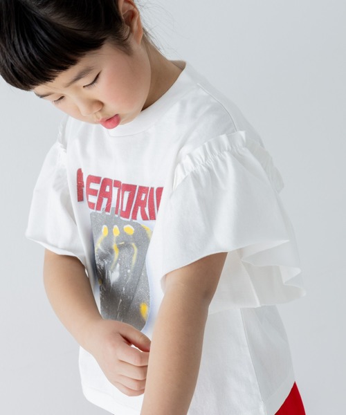 LOWRYS FARM（ローリーズファーム）の「フリルバンドＴＳＳ　 319678（Tシャツ/カットソー・キッズ・グレー/オフホワイト・110cm/120cm/130cm/140cm/150cm）」の15枚目の写真