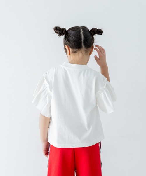 LOWRYS FARM（ローリーズファーム）の「フリルバンドＴＳＳ　 319678（Tシャツ/カットソー・キッズ・グレー/オフホワイト・110cm/120cm/130cm/140cm/150cm）」の17枚目の写真
