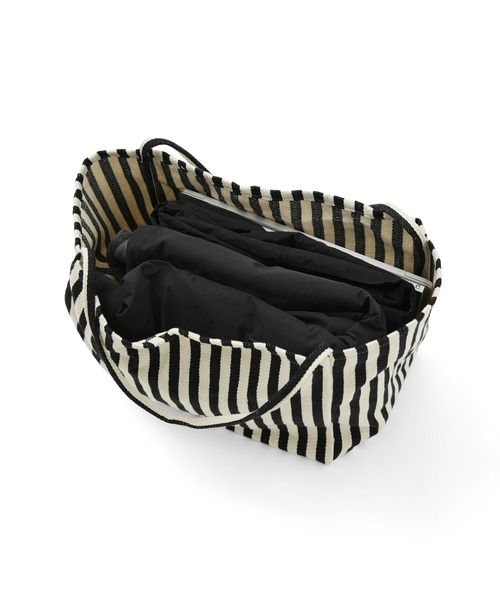 meltum（メルタム）の「【ZOZO限定】STRIPE TOTE（トートバッグ・メンズ・ブラック/ネイビー・FREE）」の9枚目の写真