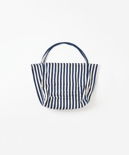 meltum（メルタム）の「【ZOZO限定】STRIPE TOTE（トートバッグ・メンズ・ブラック/ネイビー・FREE）」の6枚目の写真