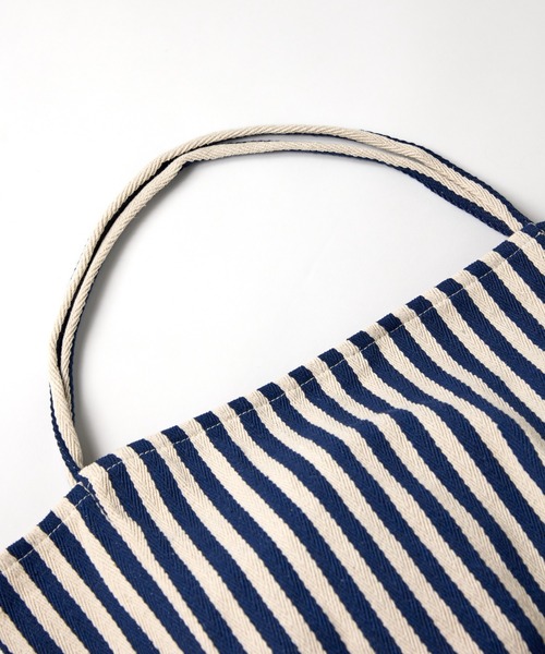 meltum（メルタム）の「【ZOZO限定】STRIPE TOTE（トートバッグ・メンズ・ブラック/ネイビー・FREE）」の11枚目の写真