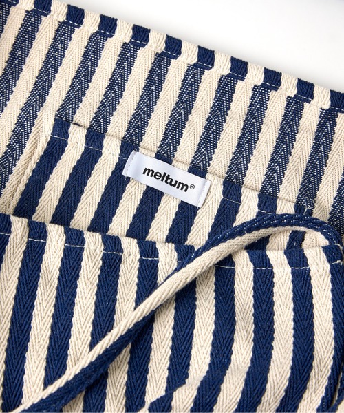 meltum（メルタム）の「【ZOZO限定】STRIPE TOTE（トートバッグ・メンズ・ブラック/ネイビー・FREE）」の12枚目の写真