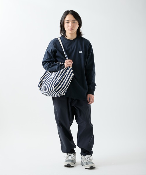 meltum（メルタム）の「【ZOZO限定】STRIPE TOTE（トートバッグ・メンズ・ブラック/ネイビー・FREE）」の18枚目の写真