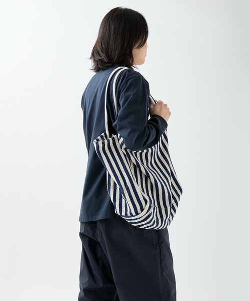 meltum（メルタム）の「【ZOZO限定】STRIPE TOTE（トートバッグ・メンズ・ブラック/ネイビー・FREE）」の19枚目の写真