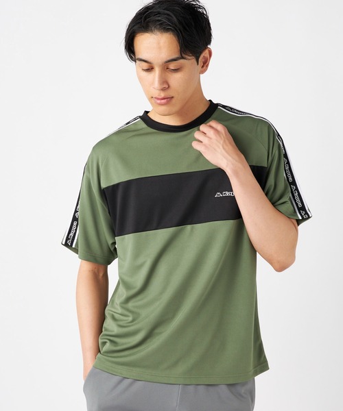 Kappa　カラーブロック切替Tシャツ ユニセックス】 カラーブロック切替半袖Tシャツ | [公式]Kappa