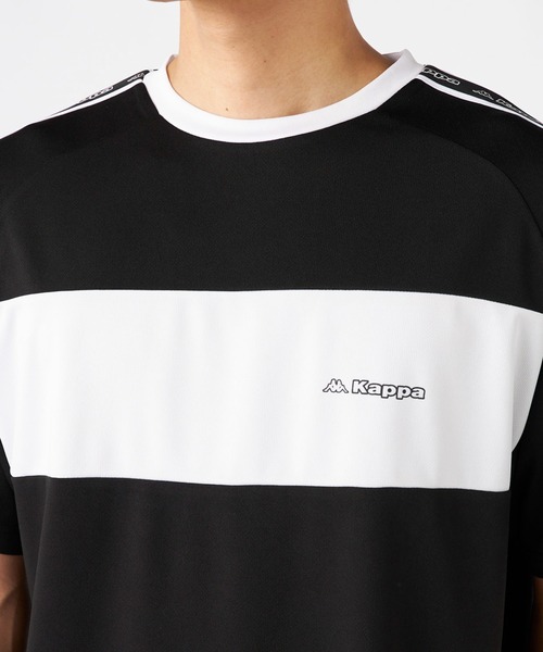Kappa(カッパ)の「オーバーサイズ半袖Tシャツ(Tシャツ/カットソー・メンズ・ブラック/カーキ/ホワイト・MEDIUM/LARGE/X-LARGE)」の6枚目の写真