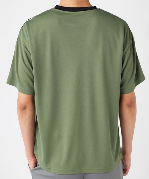 Kappa(カッパ)の「オーバーサイズ半袖Tシャツ(Tシャツ/カットソー・メンズ・ブラック/カーキ/ホワイト・MEDIUM/LARGE/X-LARGE)」の9枚目の写真