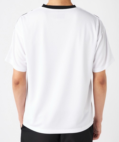 Kappa(カッパ)の「オーバーサイズ半袖Tシャツ(Tシャツ/カットソー・メンズ・ブラック/カーキ/ホワイト・MEDIUM/LARGE/X-LARGE)」の13枚目の写真