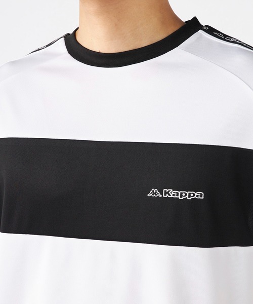 Kappa(カッパ)の「オーバーサイズ半袖Tシャツ(Tシャツ/カットソー・メンズ・ブラック/カーキ/ホワイト・MEDIUM/LARGE/X-LARGE)」の14枚目の写真