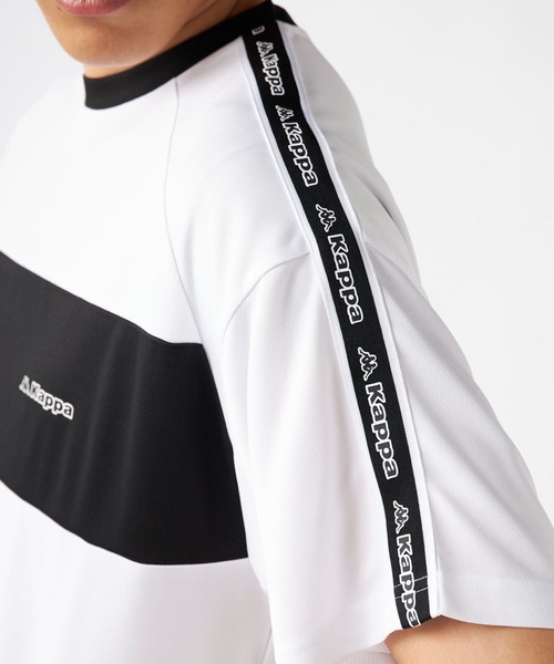 Kappa(カッパ)の「オーバーサイズ半袖Tシャツ(Tシャツ/カットソー・メンズ・ブラック/カーキ/ホワイト・MEDIUM/LARGE/X-LARGE)」の15枚目の写真