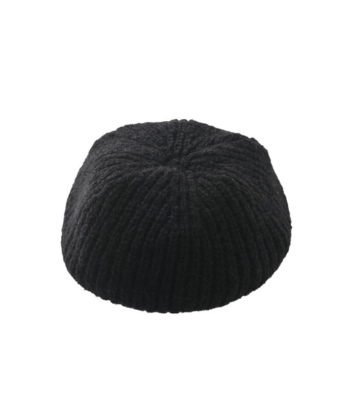 funda mine（ファンダマイン）の「fundamine ウール混 ベレー帽（ハンチング/ベレー帽・レディース・グレー/ブラック・FREE）」の8枚目の写真