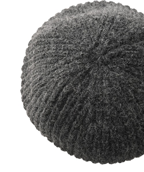 funda mine（ファンダマイン）の「fundamine ウール混 ベレー帽（ハンチング/ベレー帽・レディース・グレー/ブラック・FREE）」の11枚目の写真