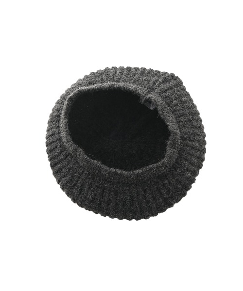 funda mine（ファンダマイン）の「fundamine ウール混 ベレー帽（ハンチング/ベレー帽・レディース・グレー/ブラック・FREE）」の13枚目の写真