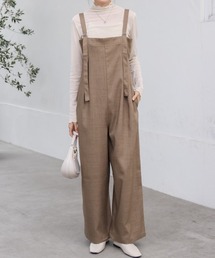 Bab | フロントタック バックデザインキャミサロペット(サロペット/オーバーオール)