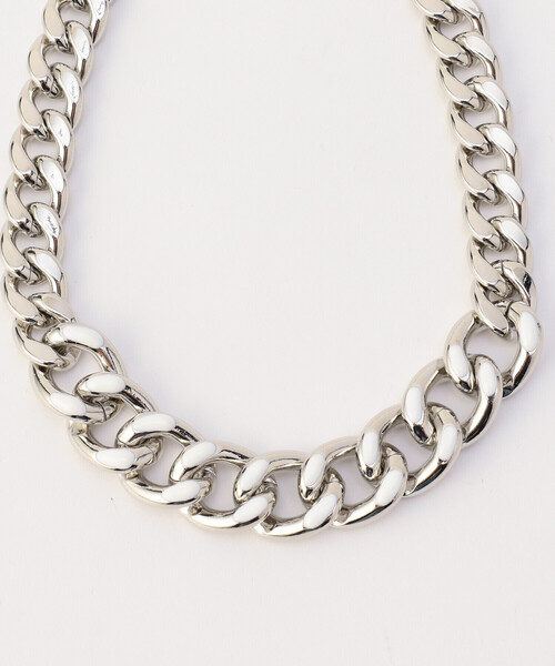 K.T KIYOKO TAKASE(キヨコタカセ)の「キヘイチェーン ネックレス(ネックレス・レディース・シルバー・FREE)」の3枚目の写真