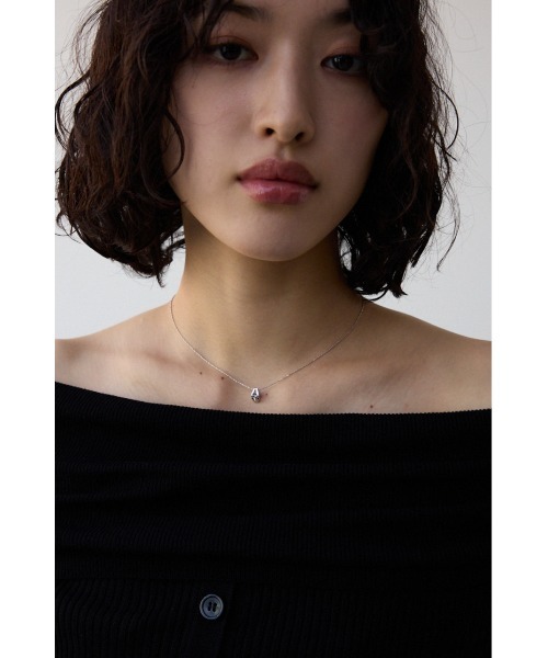 AZUL by moussy(アズールバイマウジー)の「プチモチーフネックレス(ネックレス・レディース・シルバー/ゴールド系その他・FREE)」の4枚目の写真