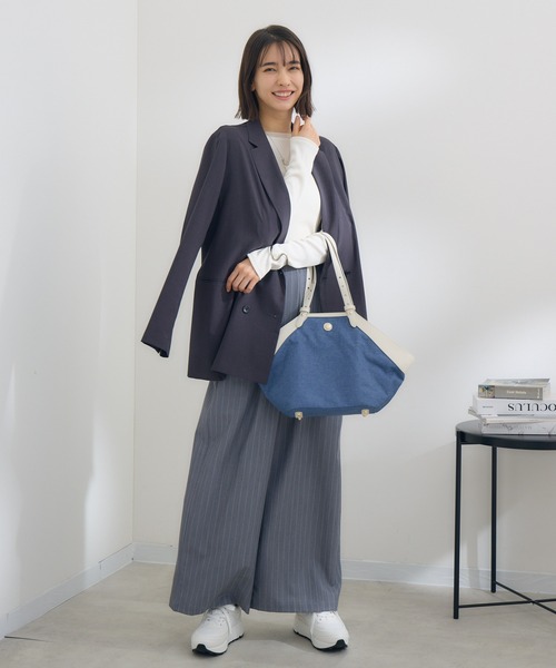 KATHARINE ROSS（キャサリンロス）の「【KATHARINE ROSS】 バックギャザーサロペット（サロペット/オーバーオール・レディース・ブラック/グレー・MEDIUM）」の13枚目の写真