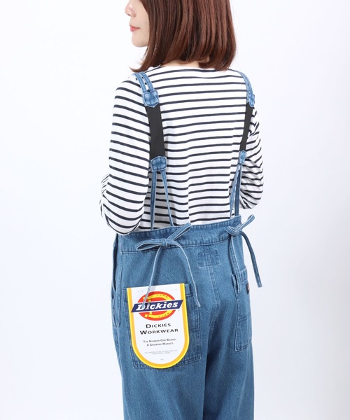 セール】Dickies（ディッキーズ）バックリボン デニム
