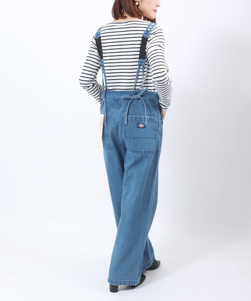 セール】Dickies（ディッキーズ）バックリボン デニム