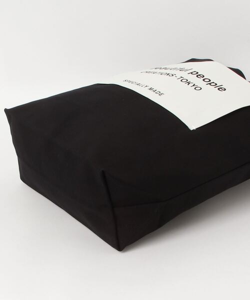 beautiful people(ビューティフルピープル)の「beautiful people bp big name tote SDGs 1000611901(トートバッグ・レディース・ブラウン/ブラック/ネイビー・FREE)」の11枚目の写真