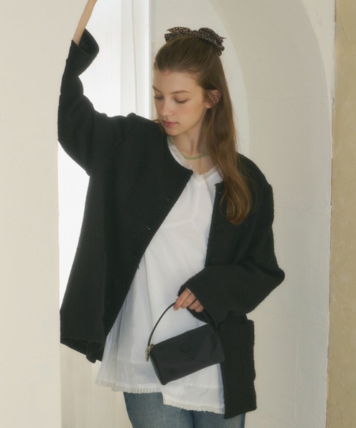 GIUNON（ジウノン）の「leopard ribbon barrette / レオパードリボンバレッタ（バレッタ/ヘアクリップ・レディース・ブラウン・FREE）」の10枚目の写真