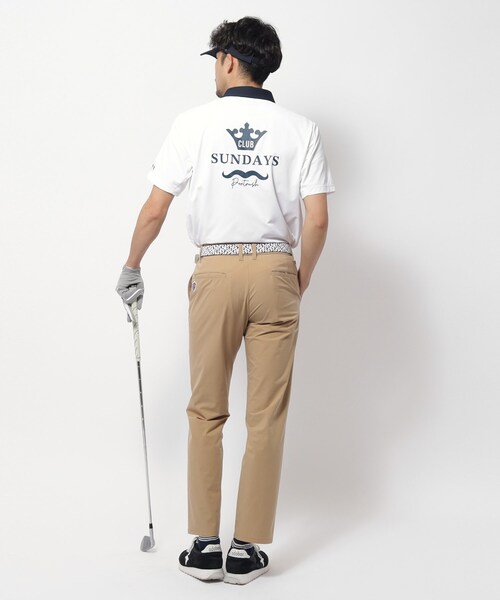 adabat(アダバット)の「◆【新レーベル ADABAT NAVY】UVカット/吸水速乾 ドライカノコバイカラーポロシャツ(ポロシャツ・メンズ・ネイビー/ホワイト/レッド系1・52/50/48/46)」の8枚目の写真