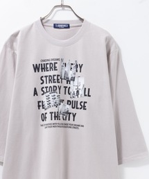 T-GRAPHICS 7分袖Tシャツ