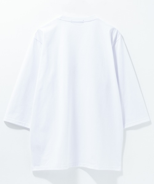 Mac-House（マックハウス）の「T-GRAPHICS 7分袖Ｔシャツ（Tシャツ/カットソー・メンズ・ホワイト/ライトグレー/ブラック/グレイッシュベージュ/グレー・S/M/L/XL）」の7枚目の写真