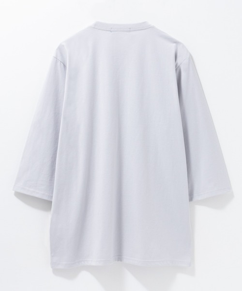 Mac-House（マックハウス）の「T-GRAPHICS 7分袖Ｔシャツ（Tシャツ/カットソー・メンズ・ホワイト/ライトグレー/ブラック/グレイッシュベージュ/グレー・S/M/L/XL）」の13枚目の写真