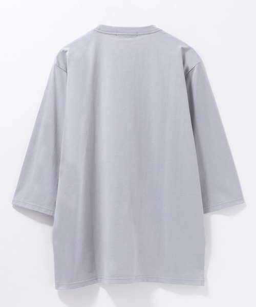 Mac-House（マックハウス）の「T-GRAPHICS 7分袖Ｔシャツ（Tシャツ/カットソー・メンズ・ホワイト/ライトグレー/ブラック/グレイッシュベージュ/グレー・S/M/L/XL）」の16枚目の写真