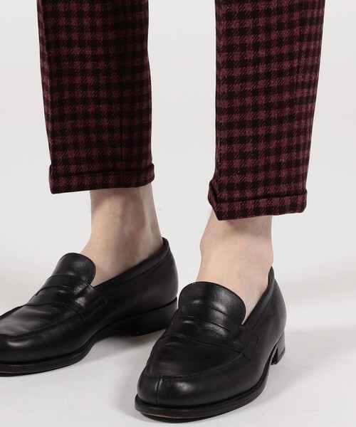 PT TORINO(ピーティートリノ)の「PT TRINO Rebel Fit ウールシルクリネン ノープリーツスラックス(スラックス・メンズ・レッド系その他・48/50/46)」の4枚目の写真