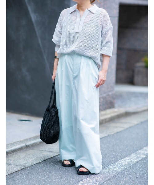 セール】◇エアリーコットンタックワイドパンツ（その他パンツ