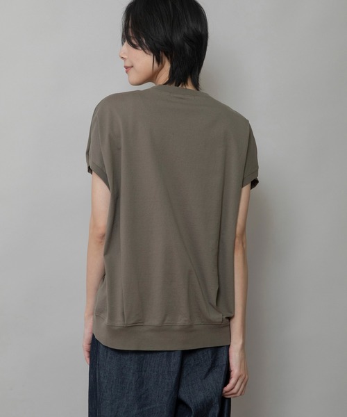 Munich（ミューニック）の「ゼブラプリントプルオーバー（Tシャツ/カットソー・レディース・カーキ/ライトベージュ/ライトグリーン/ホワイト・FREE）」の18枚目の写真