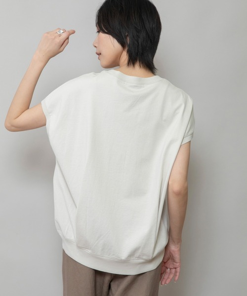 Munich（ミューニック）の「ゼブラプリントプルオーバー（Tシャツ/カットソー・レディース・カーキ/ライトベージュ/ライトグリーン/ホワイト・FREE）」の13枚目の写真