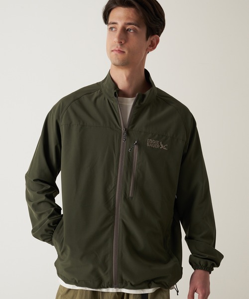 Eddie Bauer(エディーバウアー)の「ソーラーホイル スタンドジャケット(ブルゾン・メンズ・サファリグリーン/ブラック/チャコールグレー・M/L/XXL/XL/S)」の3枚目の写真