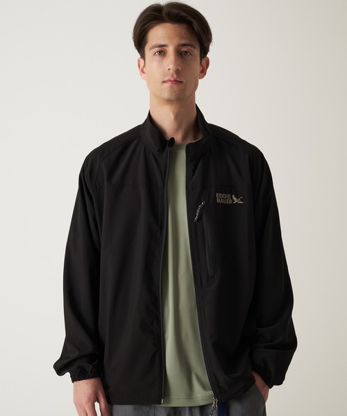 Eddie Bauer(エディーバウアー)の「ソーラーホイル スタンドジャケット(ブルゾン・メンズ・サファリグリーン/ブラック/チャコールグレー・M/L/XXL/XL/S)」の1枚目の写真