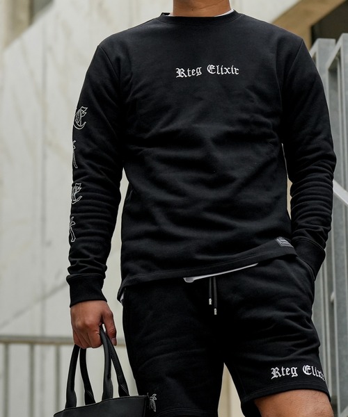adamsJUGGLER（アダムスジャグラー）の「パームツリー&O.Eロンティー（Tシャツ/カットソー・メンズ・グレー/ブラック・S/M/L/XL）」の12枚目の写真